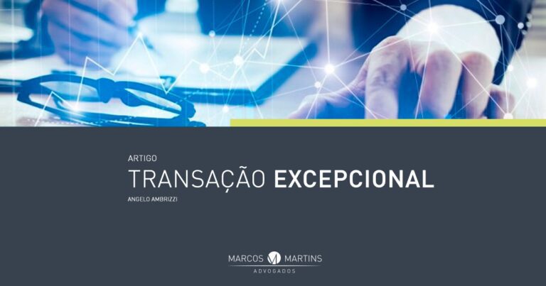 Marcos martins artigo transação excepcional